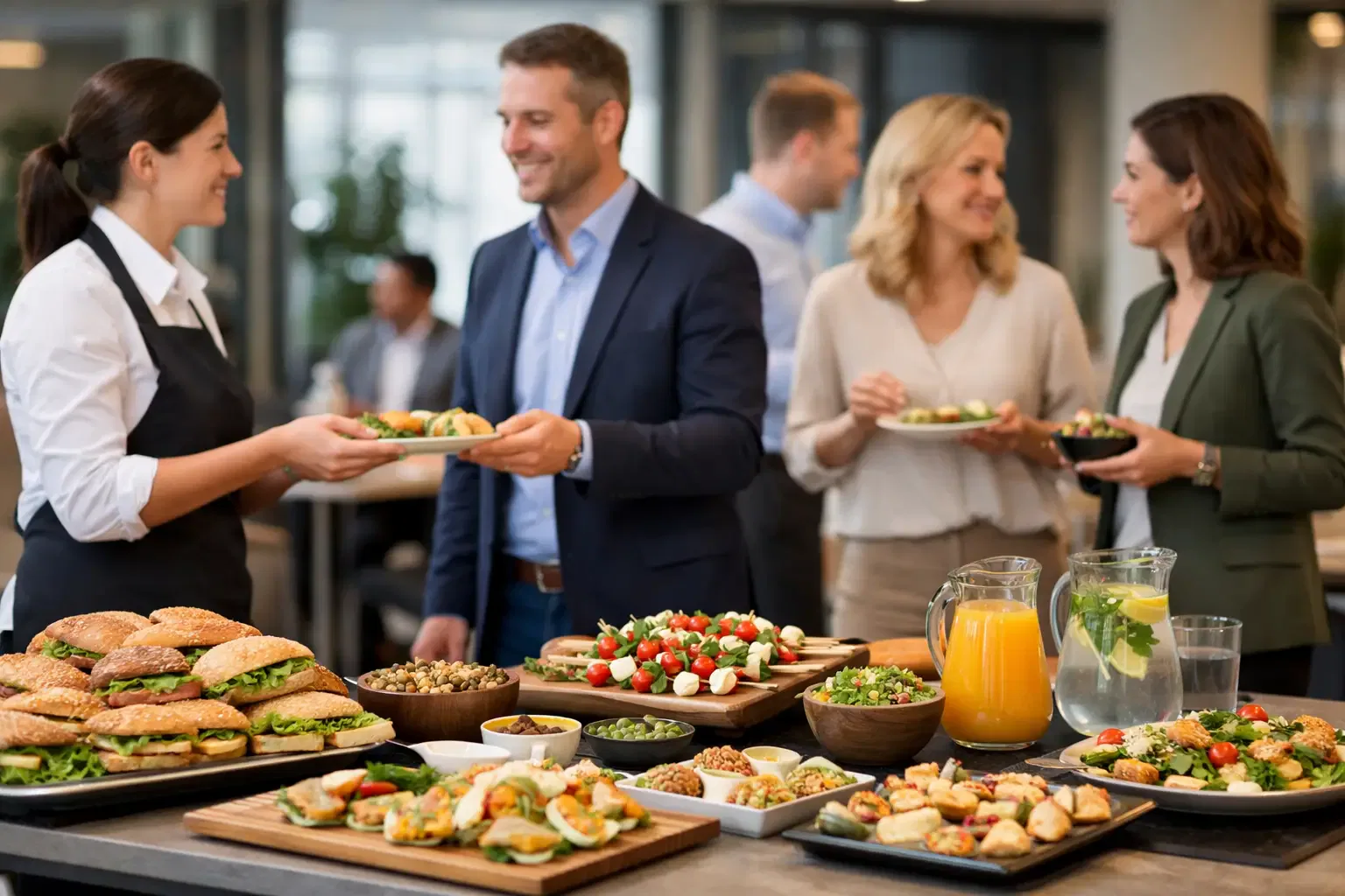 Bedrijfscatering Eindhoven die sfeer maakt