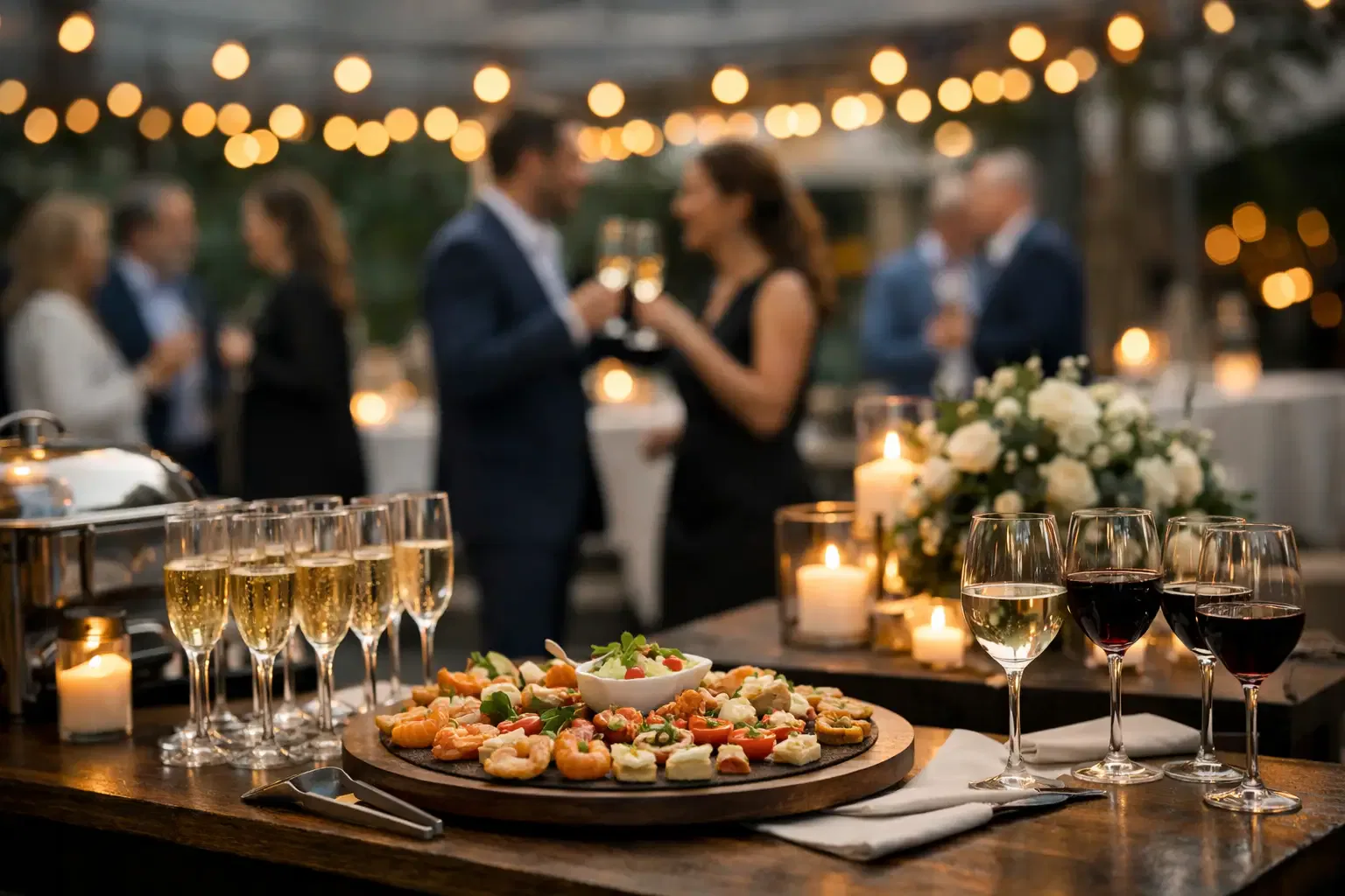 Catering jubileum bedrijf dat sfeer maakt