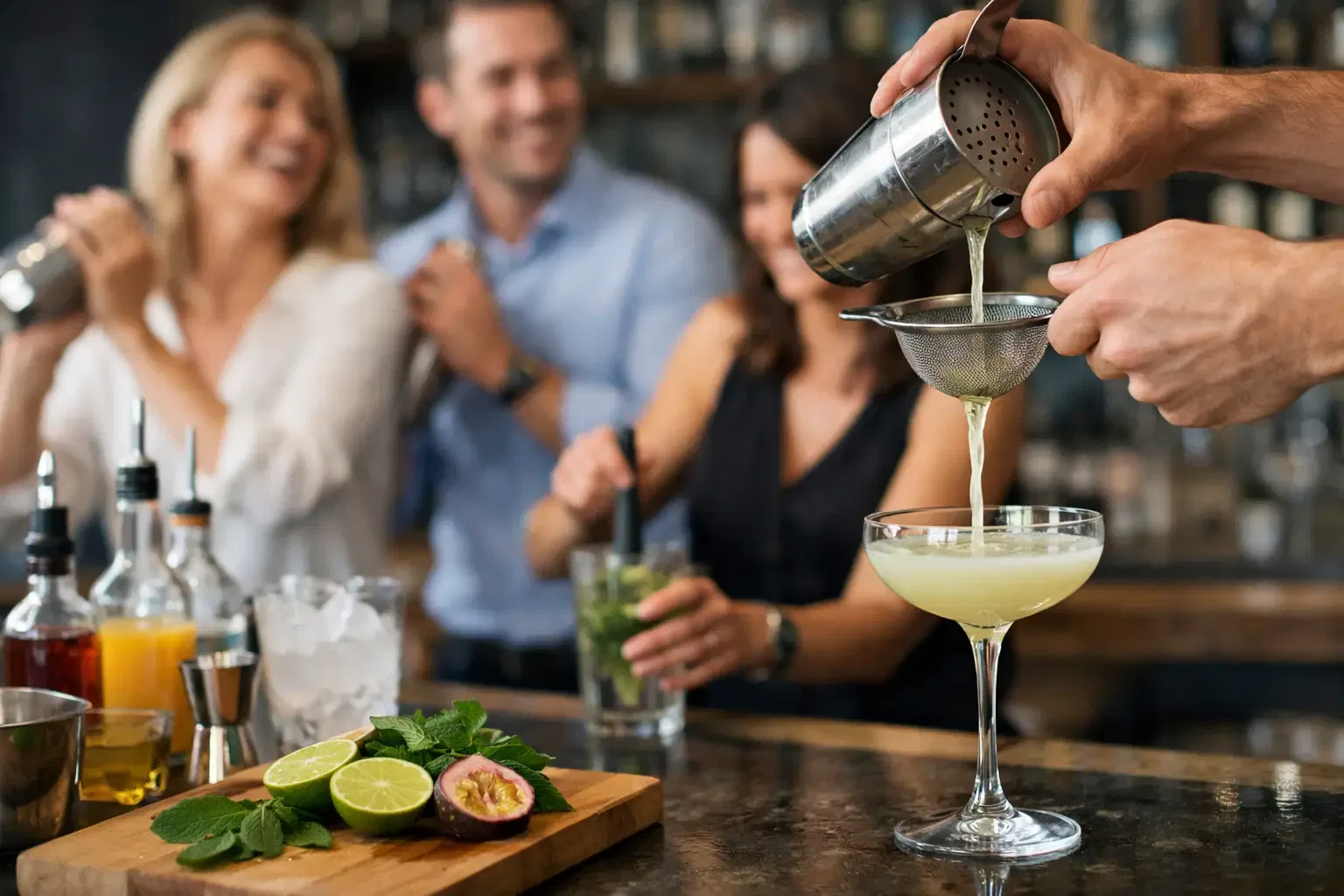 Cocktailworkshop voor teamuitje boeken?