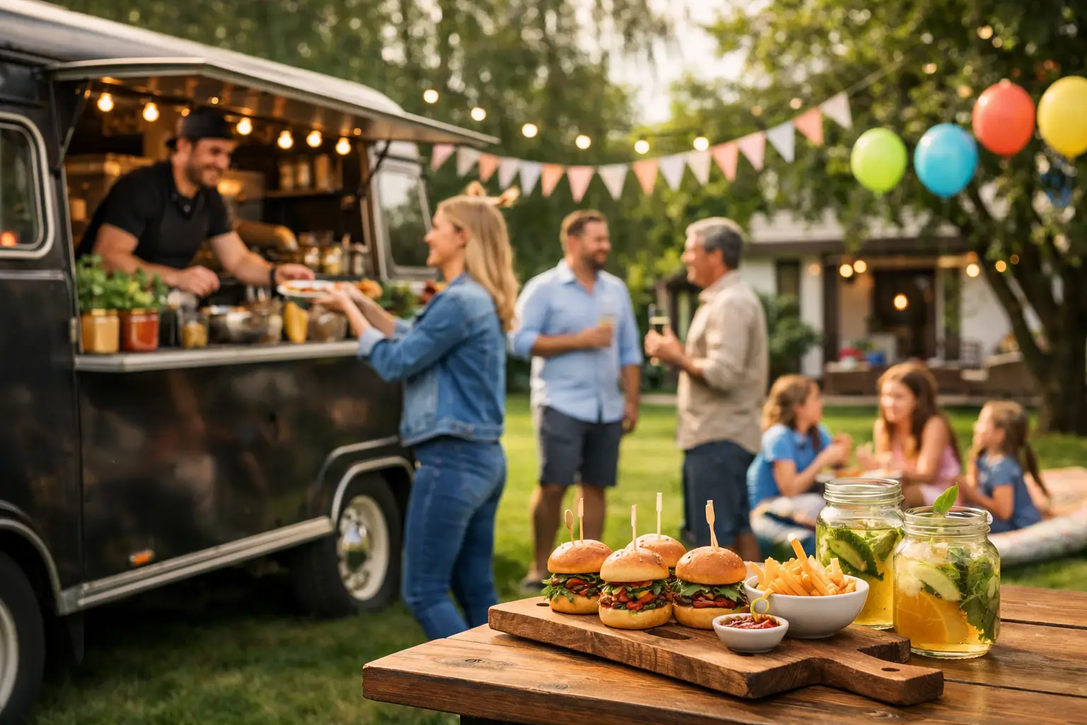 Foodtruck verjaardag thuis huren? Zo kies je goed