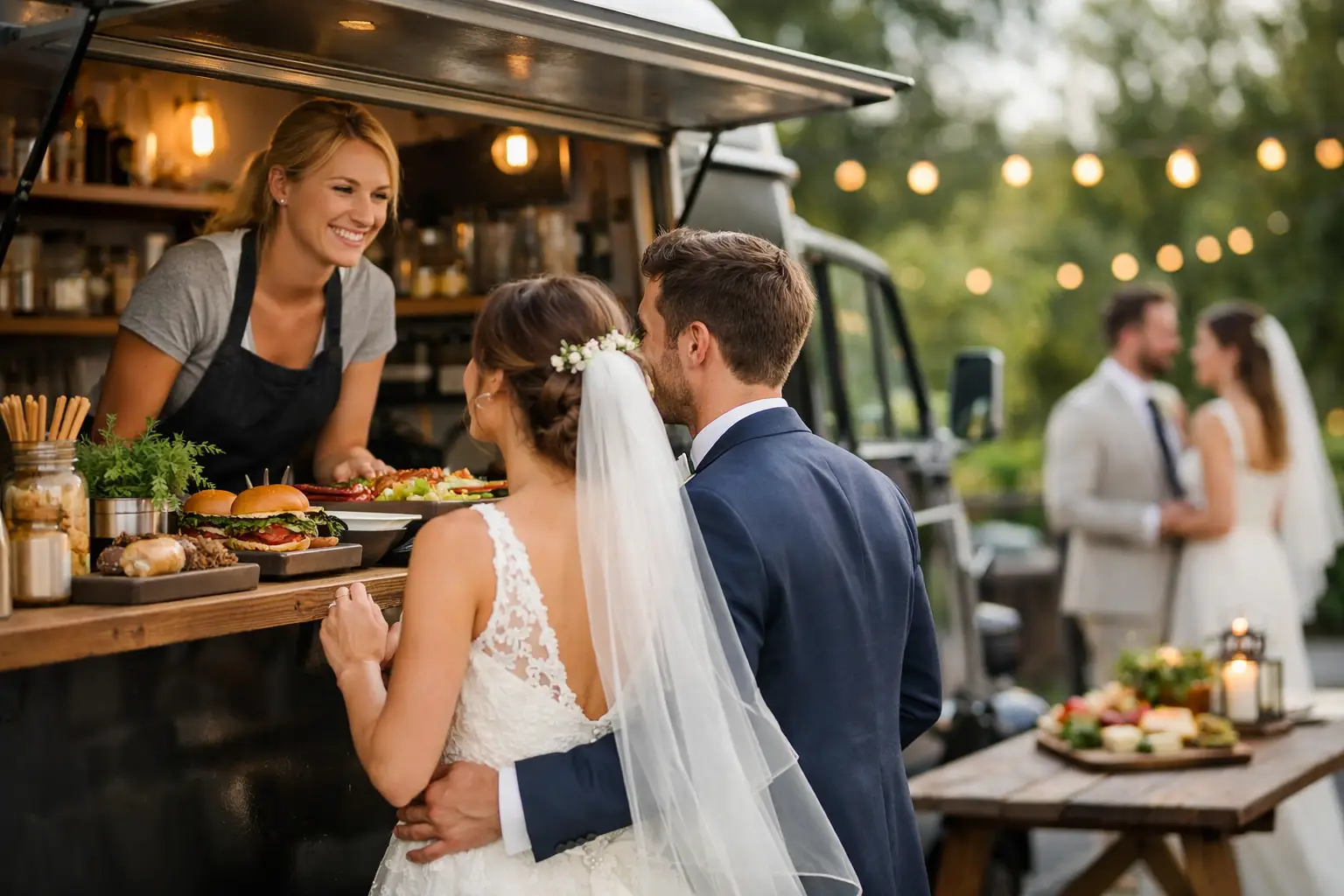 Voorbeeld bruiloft met foodtruck: zo werkt het