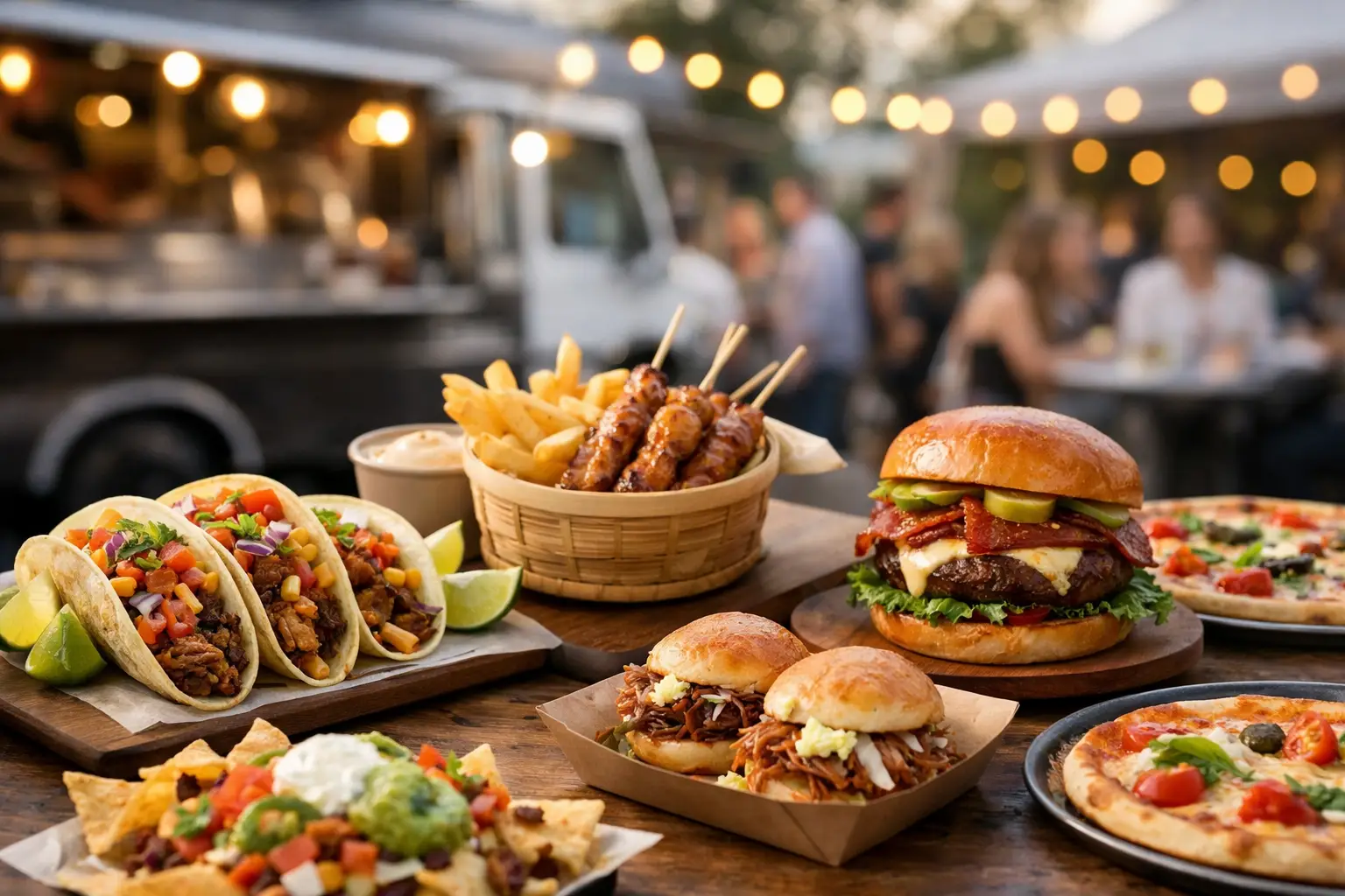 Beste foodtruck gerechten voor elk feest